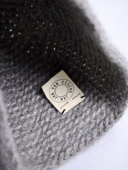 JAN-JAN VAN ESSCHE wool knit beanie gray