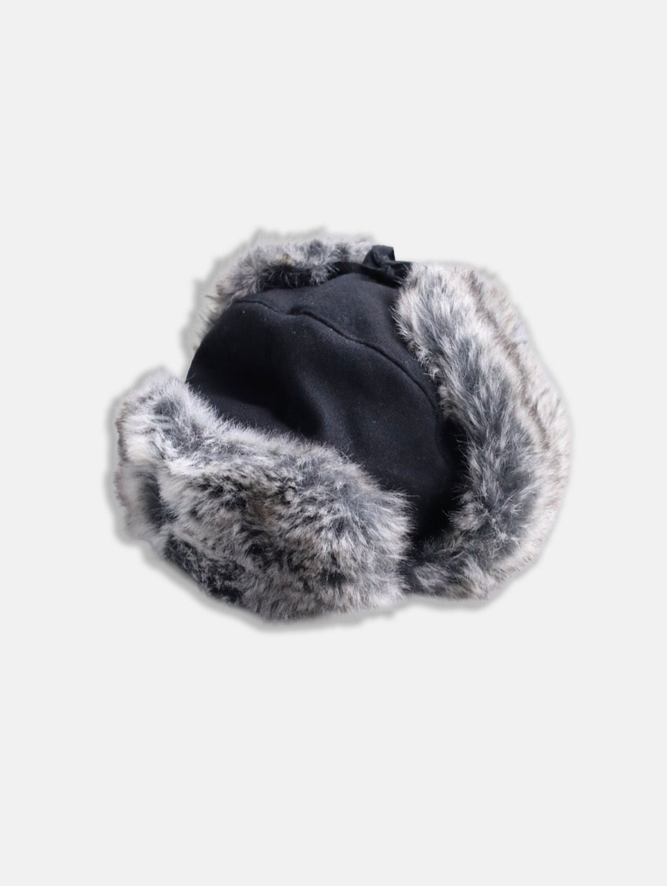 KANGOL flight cap black-white