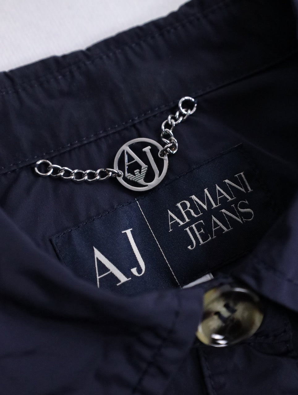 Armani Jeans nylon touch jacket navy