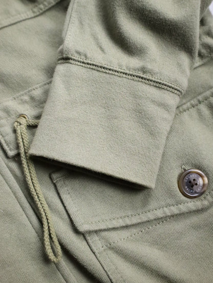 LAUREN RALPH LAUREN hooded sweat jacket khaki
