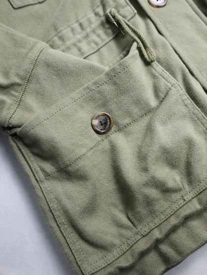 LAUREN RALPH LAUREN hooded sweat jacket khaki