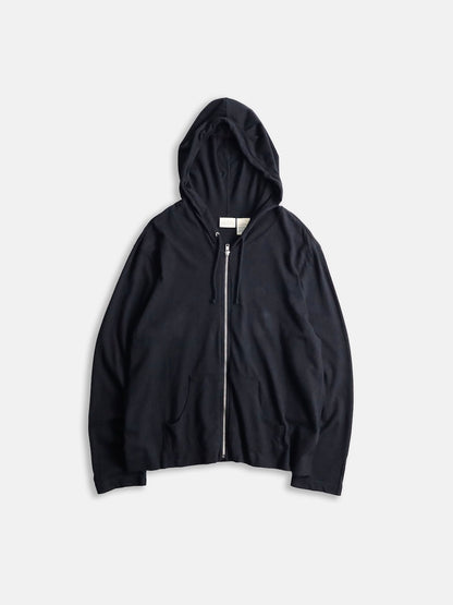 90s ST.JOHN'S BAY zip hoodie black