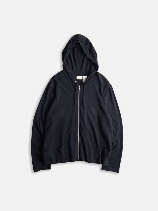 90s ST.JOHN'S BAY zip hoodie black