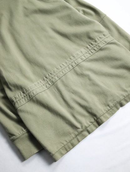 LAUREN RALPH LAUREN hooded sweat jacket khaki
