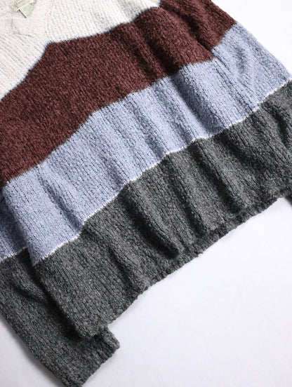 St.John's Bay colorful border knit multi