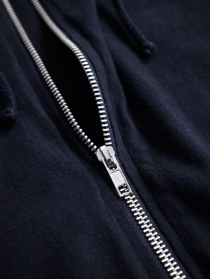 90s ST.JOHN'S BAY zip hoodie black