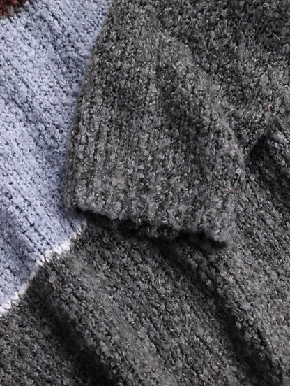 St.John's Bay colorful border knit multi