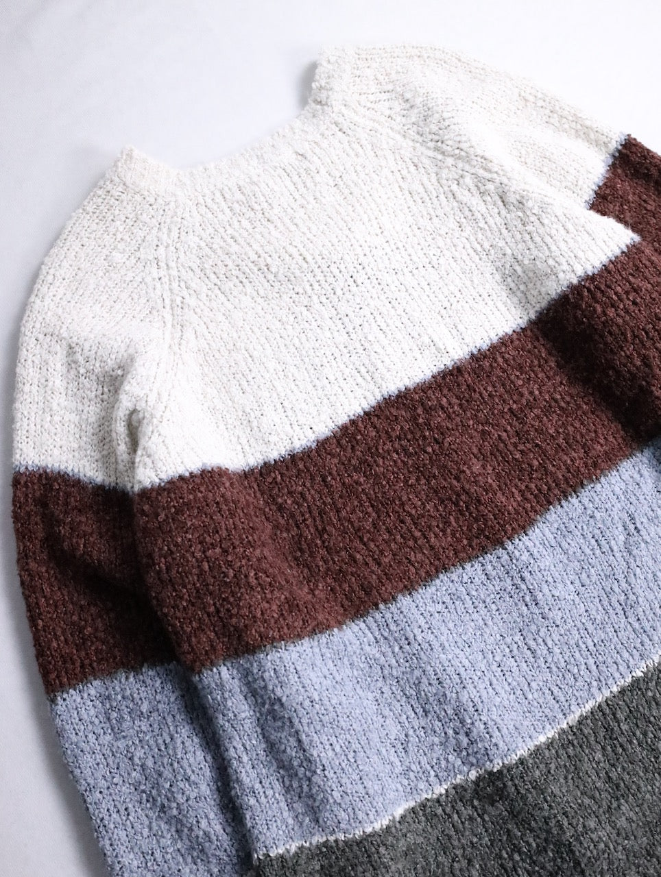 St.John's Bay colorful border knit multi