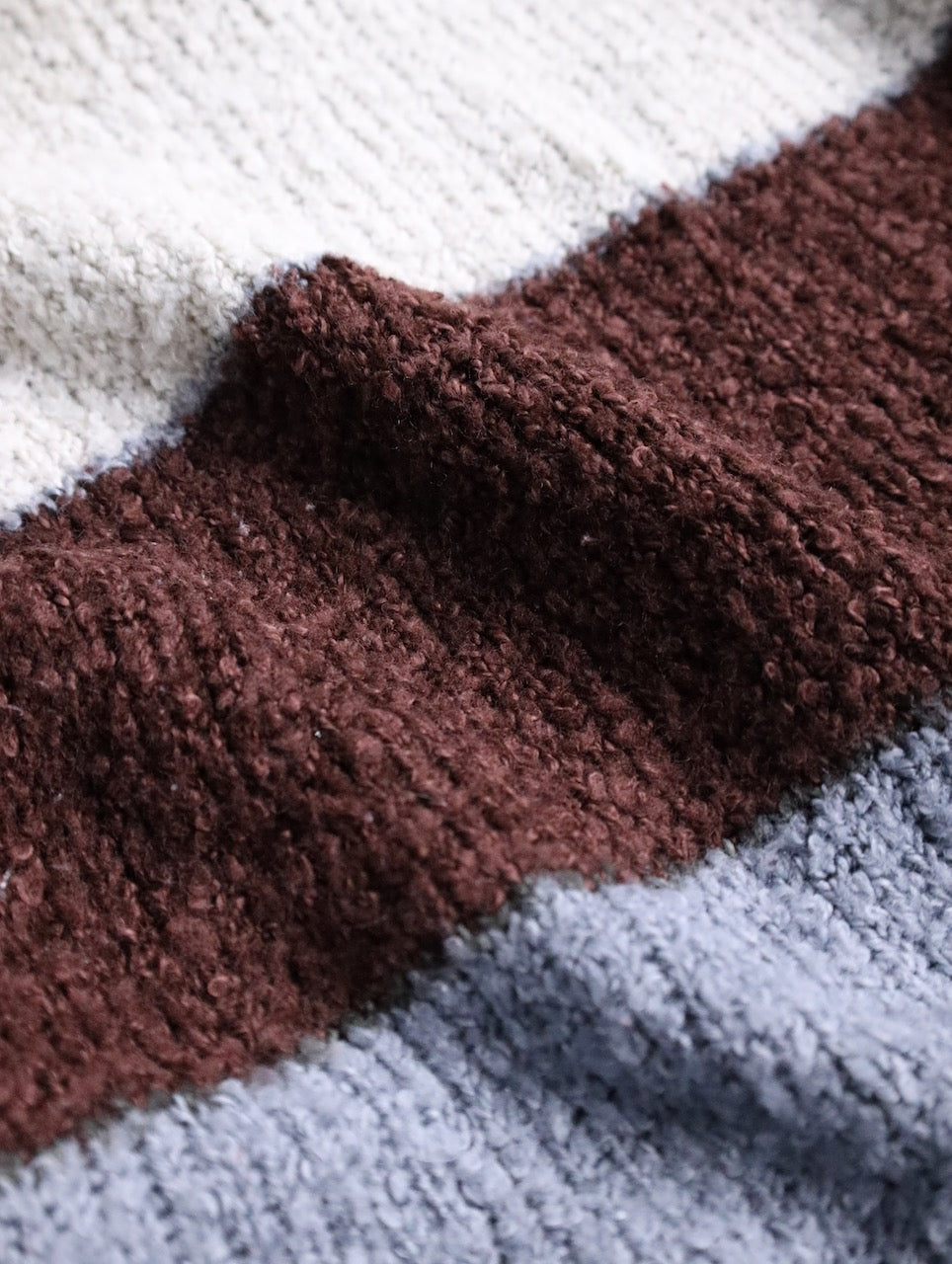 St.John's Bay colorful border knit multi