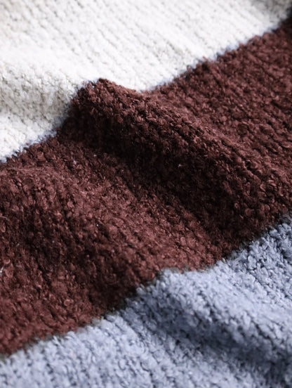 St.John's Bay colorful border knit multi