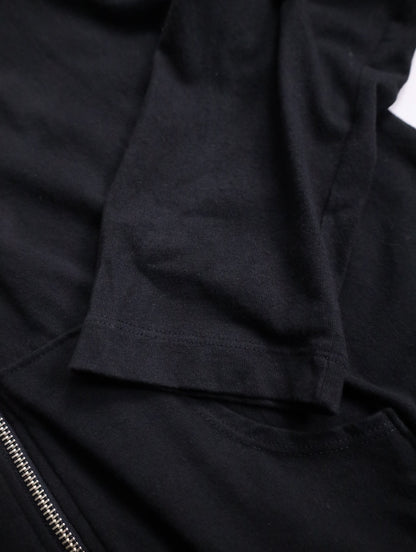90s ST.JOHN'S BAY zip hoodie black