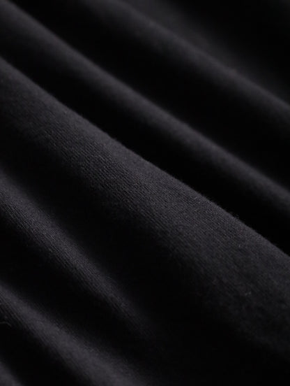 90s ST.JOHN'S BAY zip hoodie black