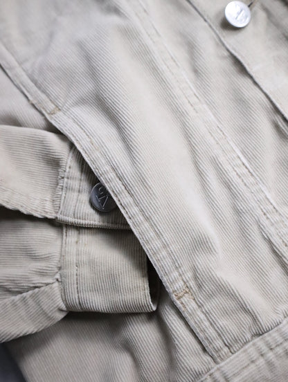 Calvin Klein Jeans corduroy tracker jacket cream