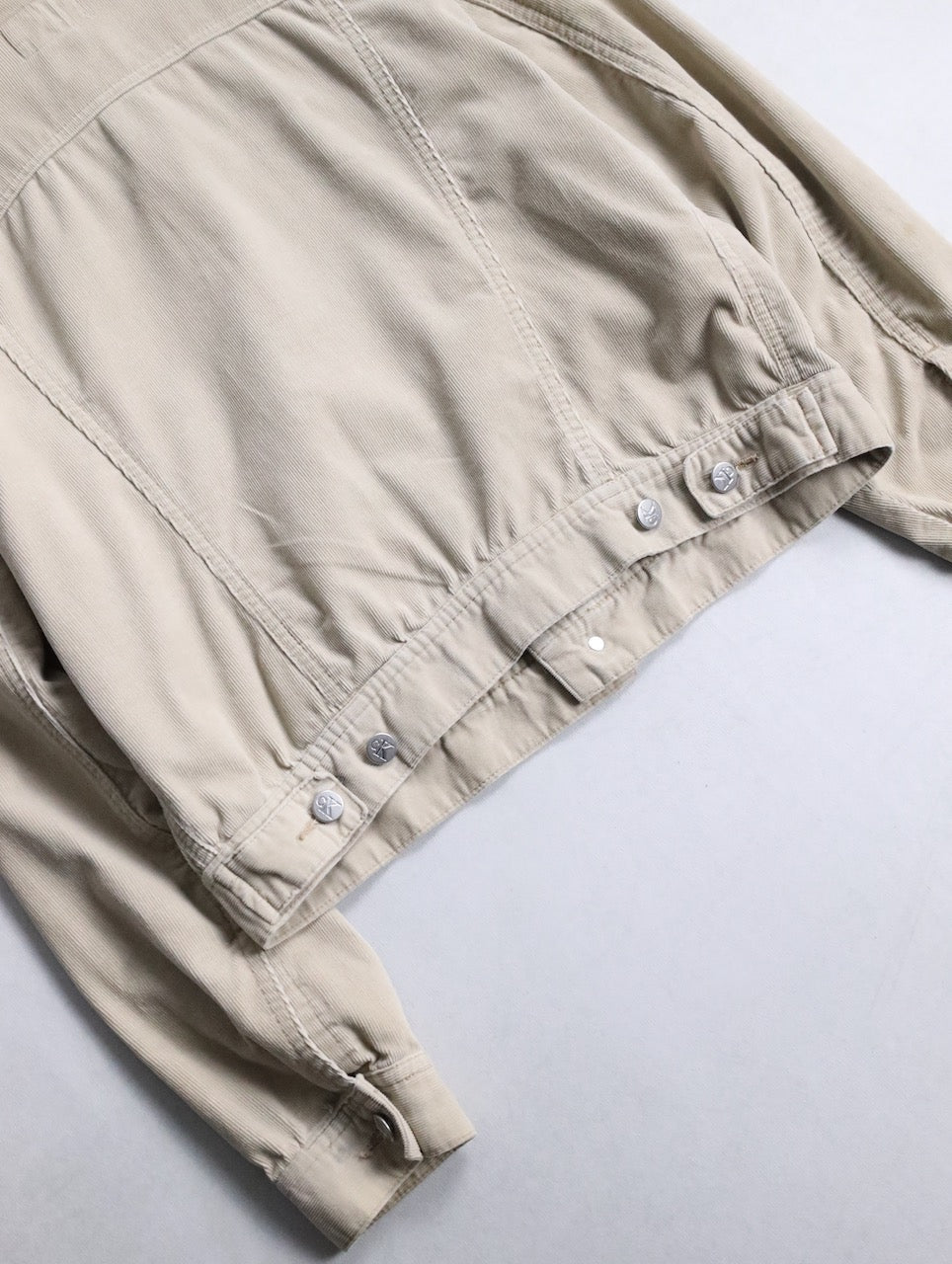 Calvin Klein Jeans corduroy tracker jacket cream