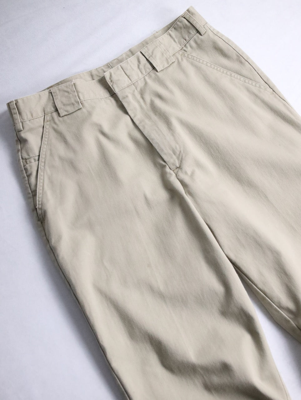 80s Eddie Bauer cotton pants beige