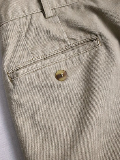 80s Eddie Bauer cotton pants beige