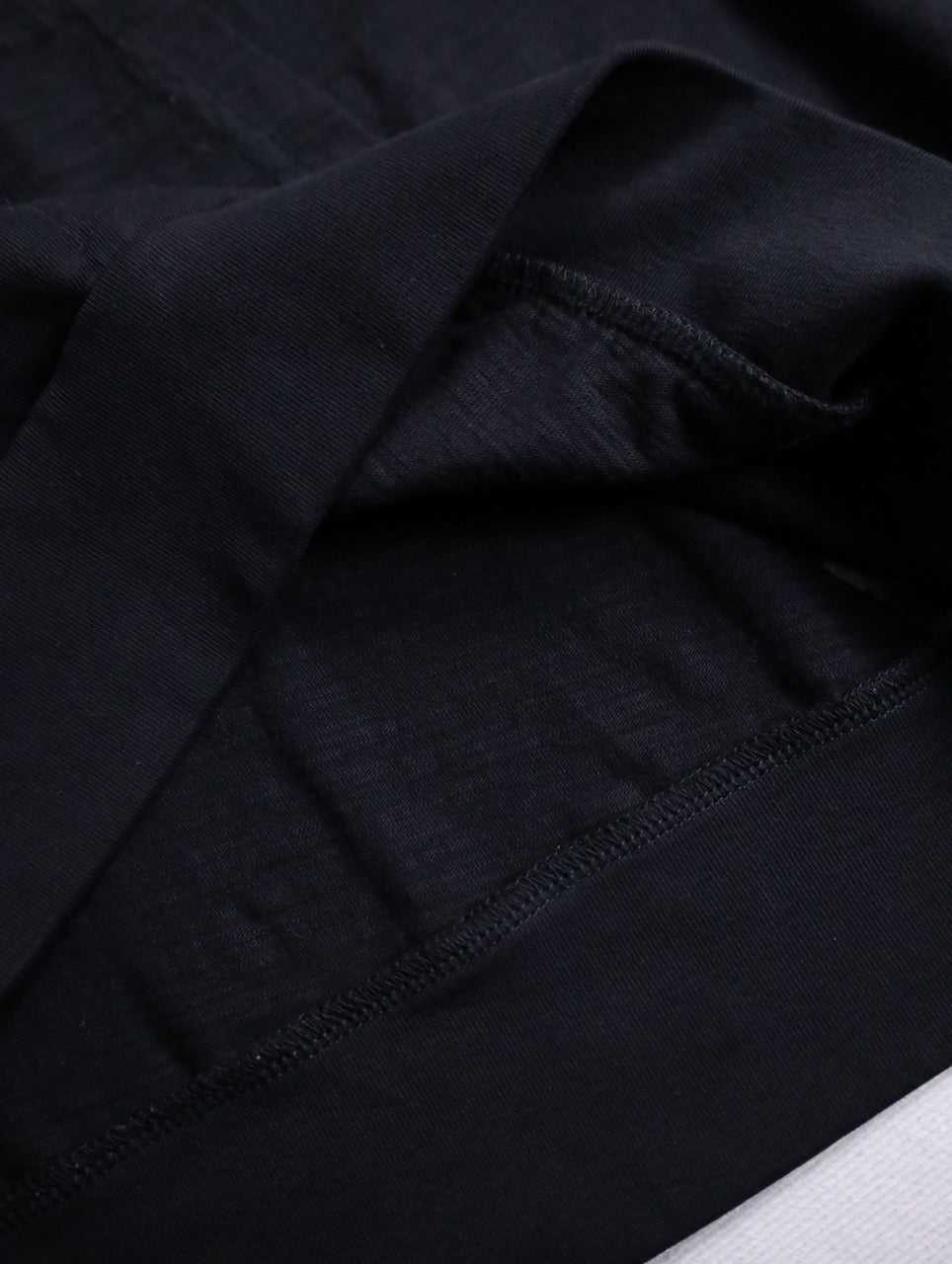 cotton light hoodie black