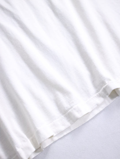 90s organic cotton tomato print tee white-red-green