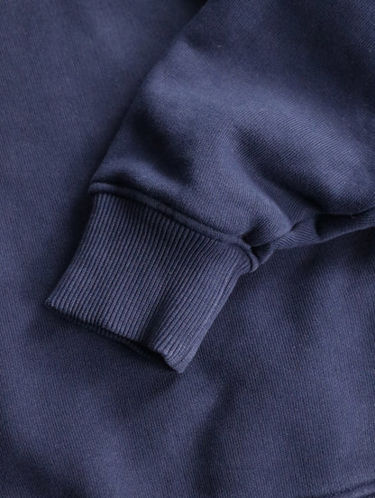 Acne studios logo sweatshirt navy