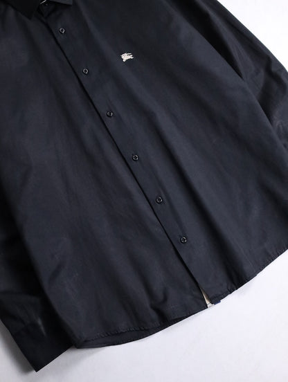 Burberry design shirt black