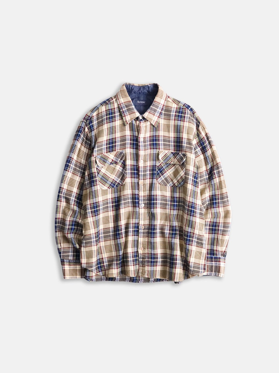 Arrow multi color check shirt multi