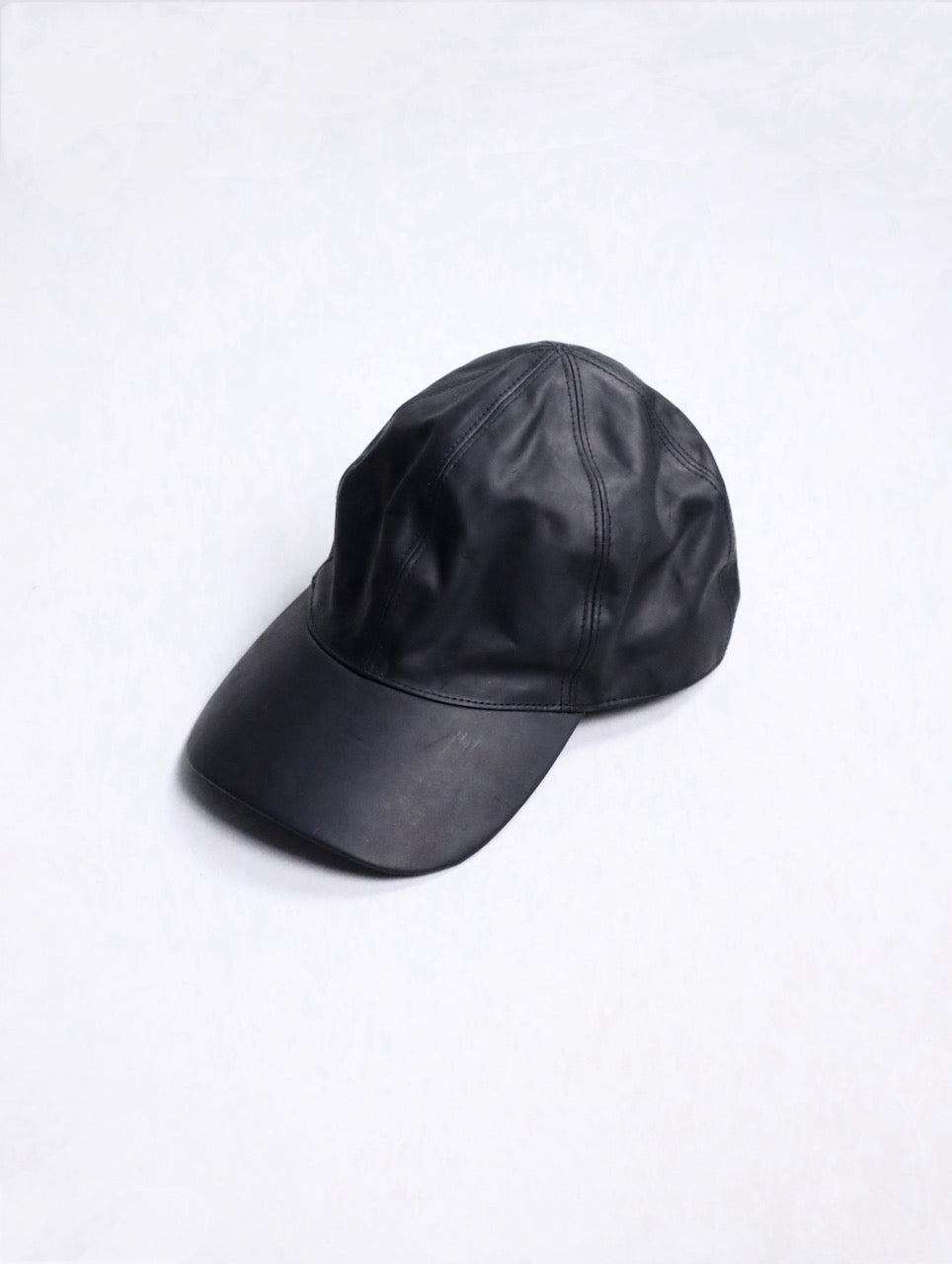 PRASTHANA GUIDI calf leather cap black