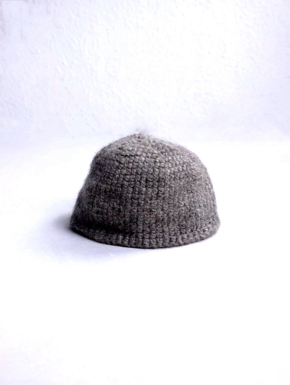 JAN-JAN VAN ESSCHE wool knit beanie gray