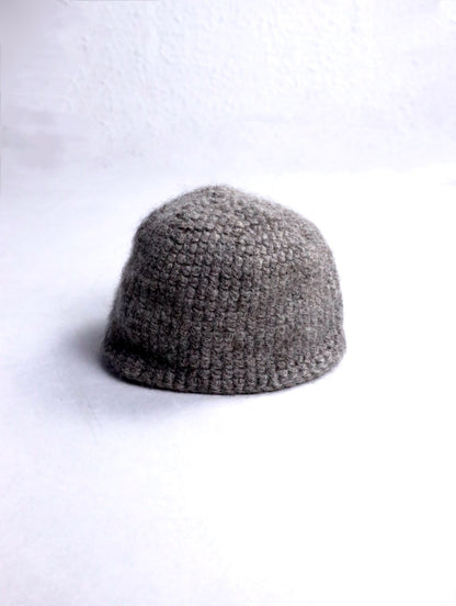 JAN-JAN VAN ESSCHE wool knit beanie gray