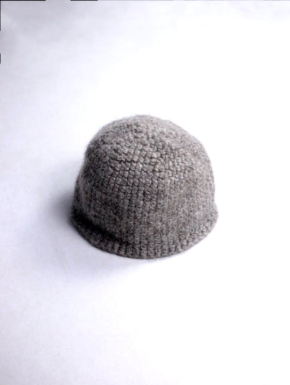 JAN-JAN VAN ESSCHE wool knit beanie gray