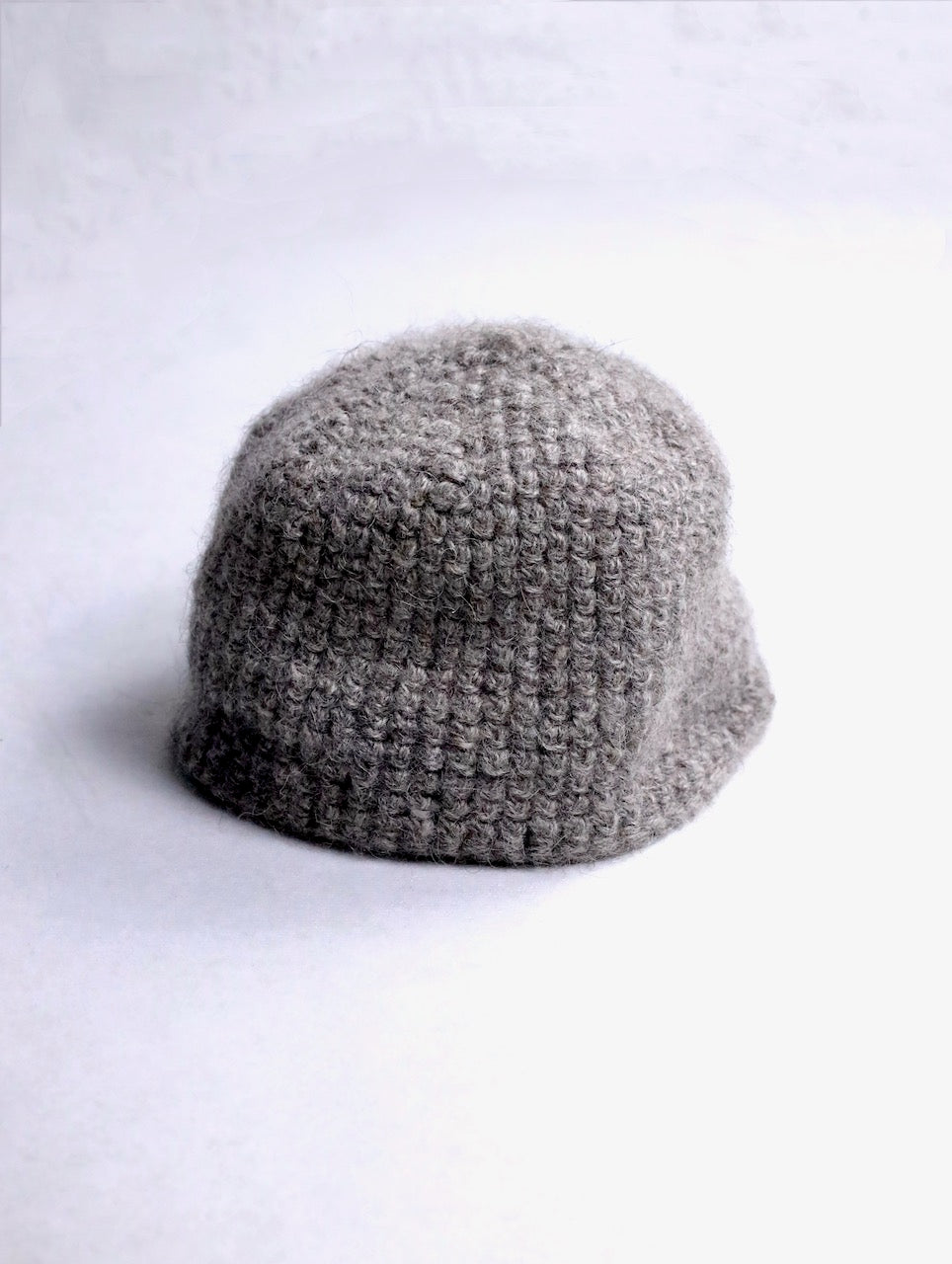 JAN-JAN VAN ESSCHE wool knit beanie gray