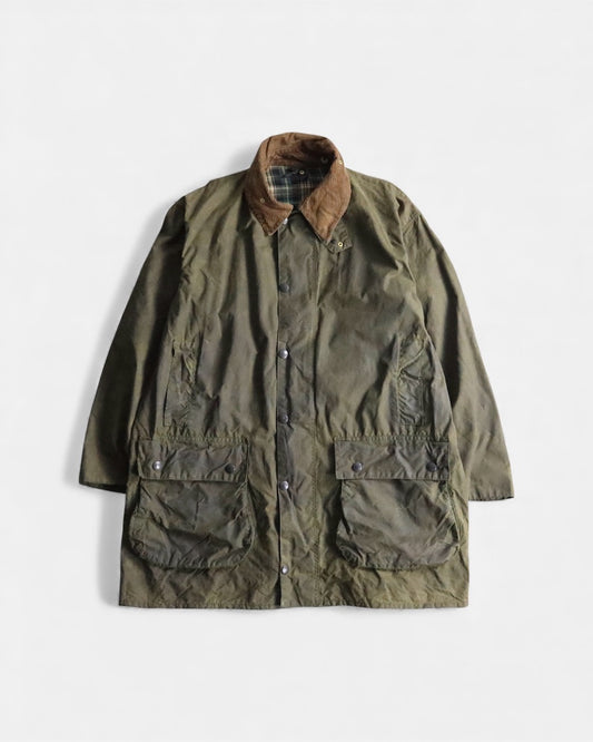 Barbour beaufort oiled jacket khaki