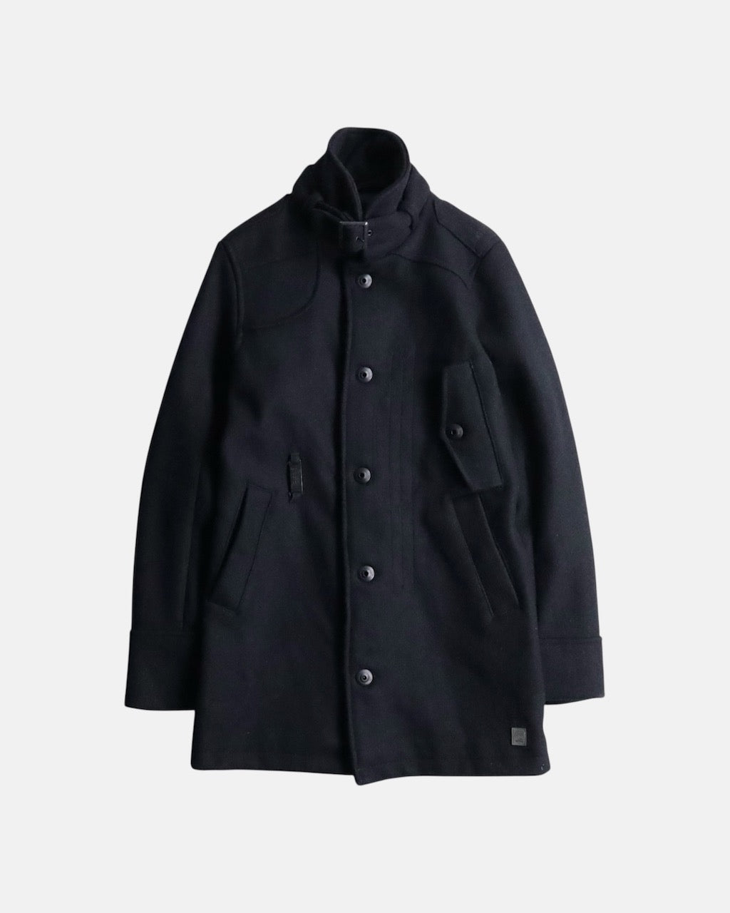 G-STAR RAW wool half jacket black