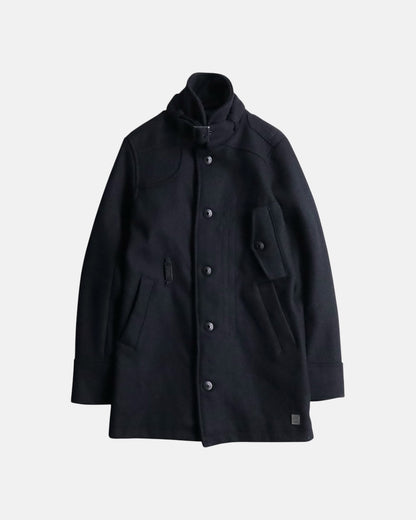 G-STAR RAW wool half jacket black