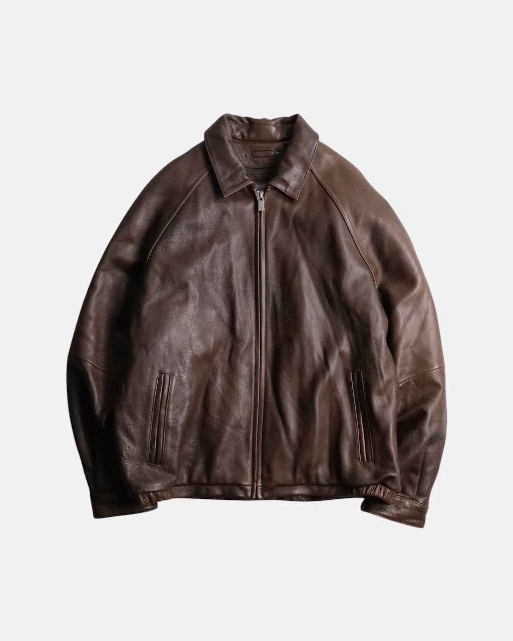 WILSONS LEATHER real muton jacket brown