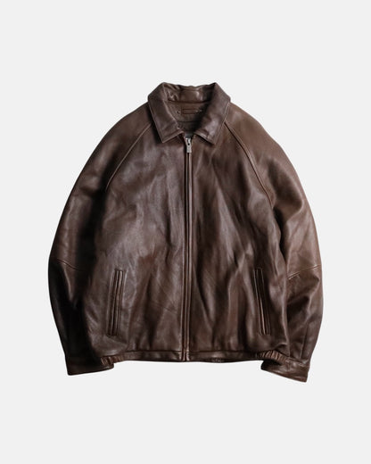 WILSONS LEATHER real muton jacket brown