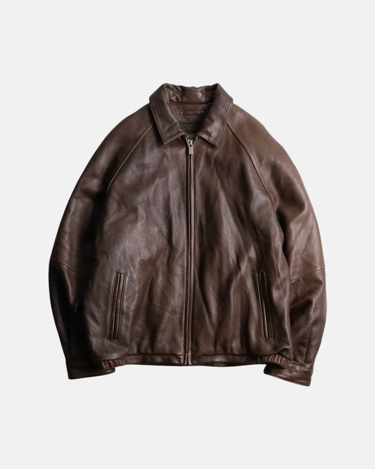 WILSONS LEATHER real muton jacket brown