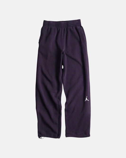 JORDAN wide sweat pants burgundy