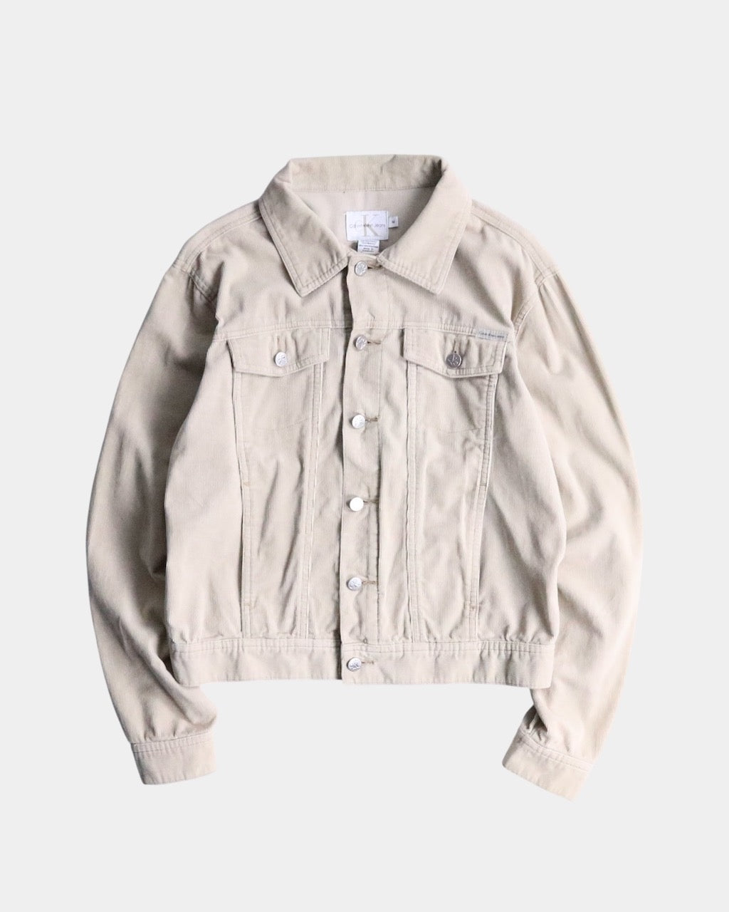 Calvin Klein Jeans corduroy tracker jacket cream
