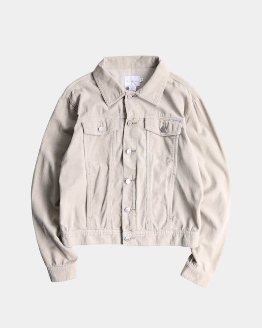 Calvin Klein Jeans corduroy tracker jacket cream
