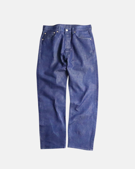 Levi's gloss denim pants blue
