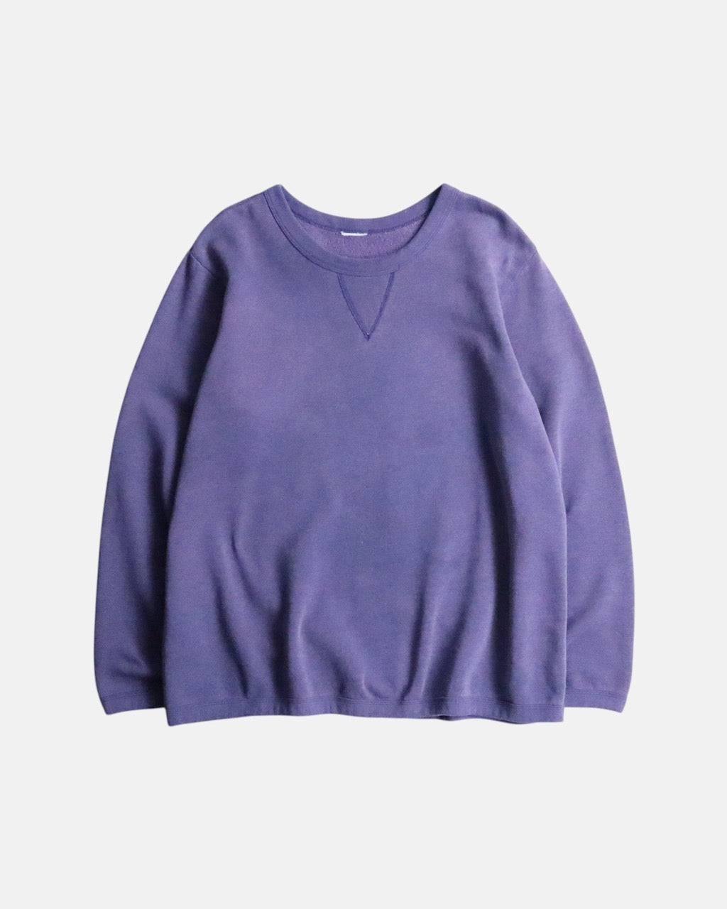 sun fade vintage sweat purple