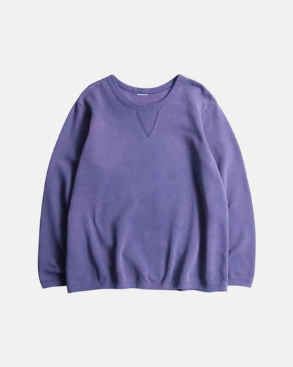 sun fade vintage sweat purple